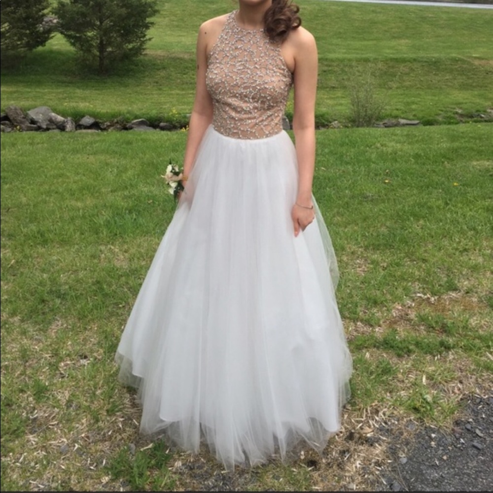 David’s bridal formal prom/ wedding maxi dress